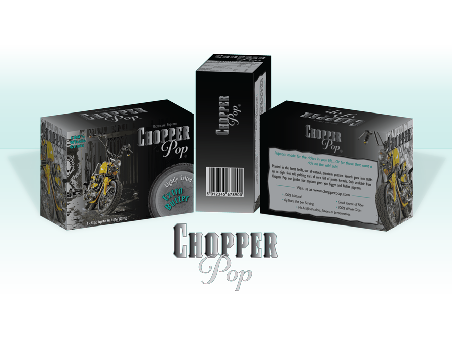 Chopper Pop Product Display